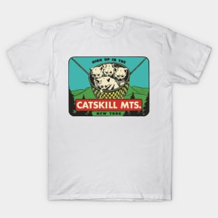 Vintage Style Catskill Mountains T-Shirt